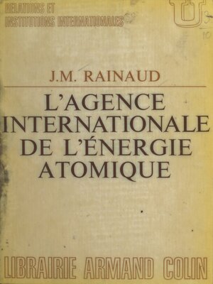 cover image of L'Agence internationale de l'énergie atomique